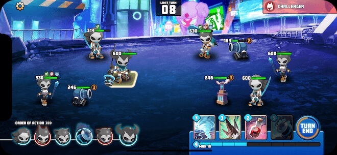プロジェクトゼノは、３体のキャラを使ってプレイヤー同士で戦うゲームです。